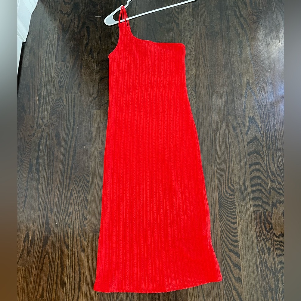 Zara red dress size Medium
